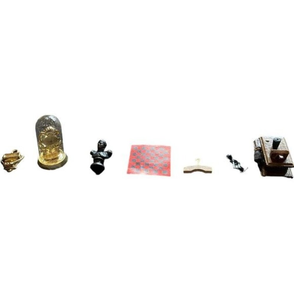 Miniature Bundle of Dollhouse Accessories Furniture Decoration Decor